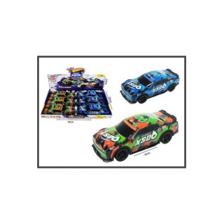 AUTO SPORTOWE PVC 20CM SW.DZW.2KOL. JU688-24A, Pojazdy, Zabawki