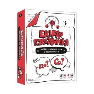 EKIPA RZECZOWNIKA GRA O PRZYPADKACH 2686, Edukacyjne, Gry