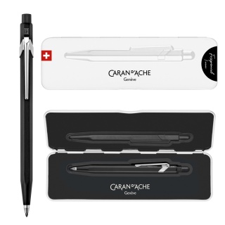 Oł&oacute;wek automatyczny CARAN D'ACHE Fixpencil, 3mm, w pudełku, czarny, Oł&oacute;wki, Artykuły do pisania i korygowania