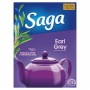 Tea SAGA, black, Earl Grey, 75 bags