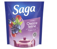 Tea SAGA, forest fruits, 20 bags