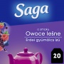 Tea SAGA, forest fruits, 20 bags