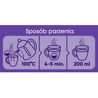 Herbata SAGA, owoce leśne, 20 torebek, Herbaty, Artykuły spożywcze