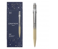 Długopis CARAN D'ACHE 849 Cosmic Gold, w pudełku, złoty, Długopisy, Artykuły do pisania i korygowania