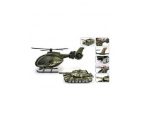 Helikopter wojskowy + czołg 5742