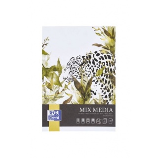 BLOK MIXMEDIA OXFORD ARTISTIC A5 50K.225gr., Bloki, Zeszyty i bloki