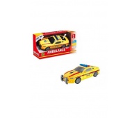 AUTO KARETKA POGOTOWIA ŚW/DŹ 17CM 3555