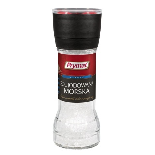 Sól morska jodowana PRYMAT, młynek, 110g, Przyprawy, Artykuły spożywcze