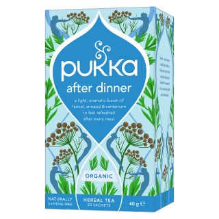 Herbata PUKKA After Dinner, 20 kopert, Herbaty, Artykuły spożywcze