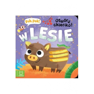 Puk, puk! Otwórz okienko! W lesie, Edukacyjne, Książeczki