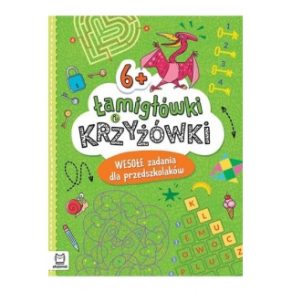 Łamigłówki i krzyżówki. Wesołe zadania dla dzieci, Edukacyjne, Książeczki