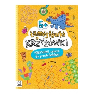 Łamigłówki i krzyżówki. Pomysłowe zadania dla dzie, Edukacyjne, Książeczki