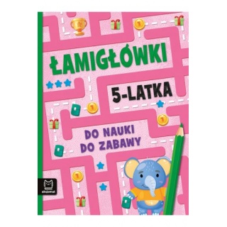 Łamigłówki 5-latka. Do nauki do zabawy, Edukacyjne, Książeczki