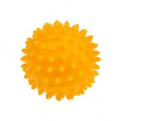 PIŁKA SENSORYCZNA DO MASAŻU I REHABILIT. 9CM ŻÓŁTY