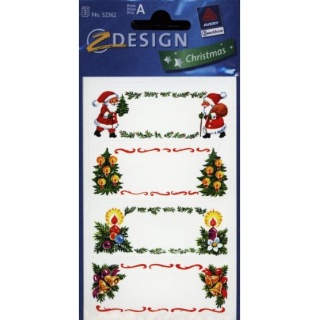 NAKLEJKI CHRISTMAS DEDYKACJE, Naklejki, Art. kreatywne