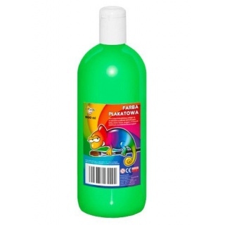 FARBA PLAKATOWA 500ML.SWEET COL.FLUO ZIELONA, Farby, Plastyka