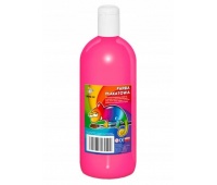 FARBA PLAKATOWA 500ML.SWEET COL.FLUO RÓŻOWA, Farby, Plastyka