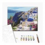 Paint by numbers BRUSHME, 40x50 cm, Santorini landscape, 1 pc, in a box