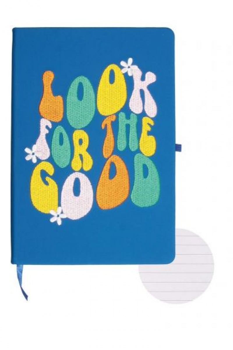 NOTATNIK A5 96K.LINIA LOOK FOR THE GOOD, Notatniki, Zeszyty i bloki