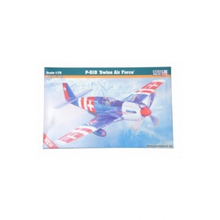 MODEL P-51 B SWISS AIR FORCE, Modelarstwo, Zabawki