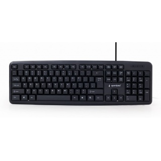 KLAWIATURA STANDARDOWA USB CZARNA KB-U-103, Klawiatury i myszki, Akcesoria komputerowe