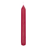 Straight dinner candle DONAU HOME, 20x170 mm, 10 pcs, red