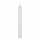 Straight dinner candle DONAU HOME, 20x170 mm, 10 pcs, white