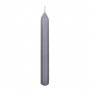 Straight dinner candle DONAU HOME, 20x170 mm, 10 pcs, graphite