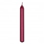 Straight dinner candle DONAU HOME, lacquered, 20x170 mm, 10 pcs, red