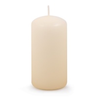 Pillar candle DONAU HOME, 50x100 mm, cream