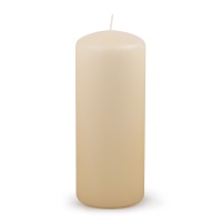 Pillar candle DONAU HOME, 80x200 mm, cream