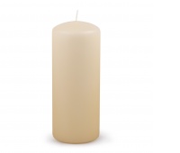 Pillar candle DONAU HOME, 80x200 mm, cream