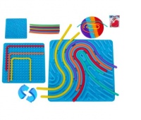FINGERPRINT MAZE 6 RODZAJÓW 12-NITEK 12;5CM, Kreatywne, Zabawki