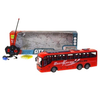 AUTOBUS *50 NA RADIO Z AKUM.; 63407, Pojazdy, Zabawki