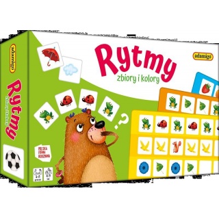 RYTMY ZBIORY I KOLORY ZESTAW EDUKACYJNY !!, Edukacyjne, Gry