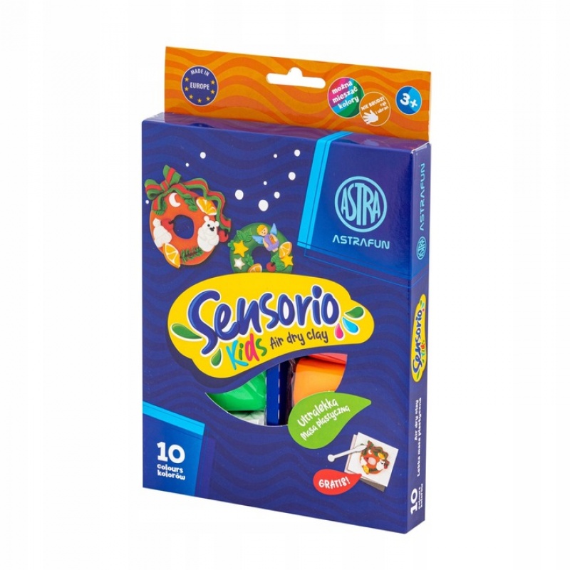 LEKKA MASA PLAST.SENS.KIDS 10k.DOM,ANIOŁKI,STROIK, Gluty, gniotki, Zabawki