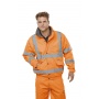 Warning jacket BEESWIFT Bomber, size L, orange