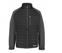 Padded jacket BEESWIFT Flex, size S, black/grey