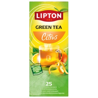 Herbata LIPTON Feel Good Selection, Balance, zielona, cytrusowa, 25 kopert