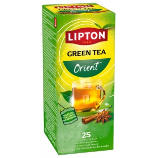 Herbata LIPTON Feel Good Selection, Balance, zielona, orientalna, 25 kopert