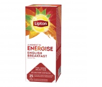 Tea LIPTON Energise, English Breakfast, 25 envelopes