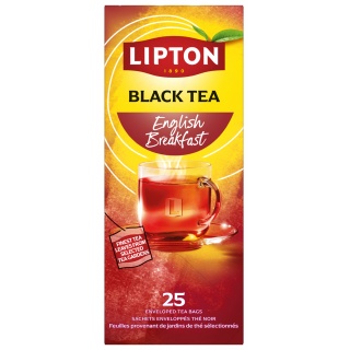 Herbata LIPTON Feel Good Selection, Energise, English Breakfast, 25 kopert