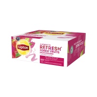 Tea LIPTON Refresh, forest fruits, 100 envelopes