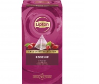 Tea LIPTON, pyramids, Exclusive Selection, wild rose, 25 envelopes