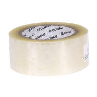 Packing tape, DONAU Hot-Melt, 48mm, 120m, 40micr, transparent