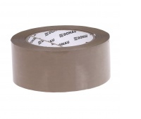 Packing tape, DONAU Hot-Melt, 48mm, 120m, 40micr, brown