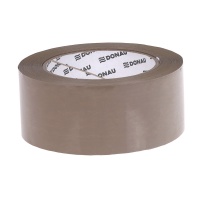 Packing tape, DONAU Hot-Melt, 48mm, 120m, 40micr, brown