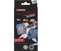 Multi marker e-6900 EDDING, pastel colors, set of 3 pcs.