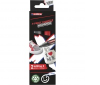 Multi marker e-6900 EDDING, gray and red, set of 2 pcs.