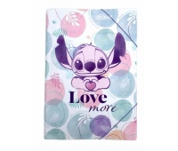 TECZKA PP A3 Z GUMKĄ STITCH PASTEL DISNEY FASHION, Teczki plastikowe, Organizacja dokumentów